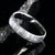 5mm wide meteorite wedding band with cobalt sleeve