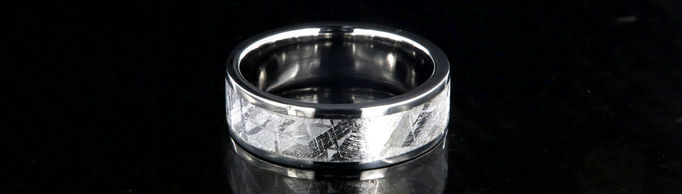 Tantalum on sale meteorite ring