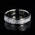 5mm wide Gibeon meteorite ring with titanium edges and sleeve