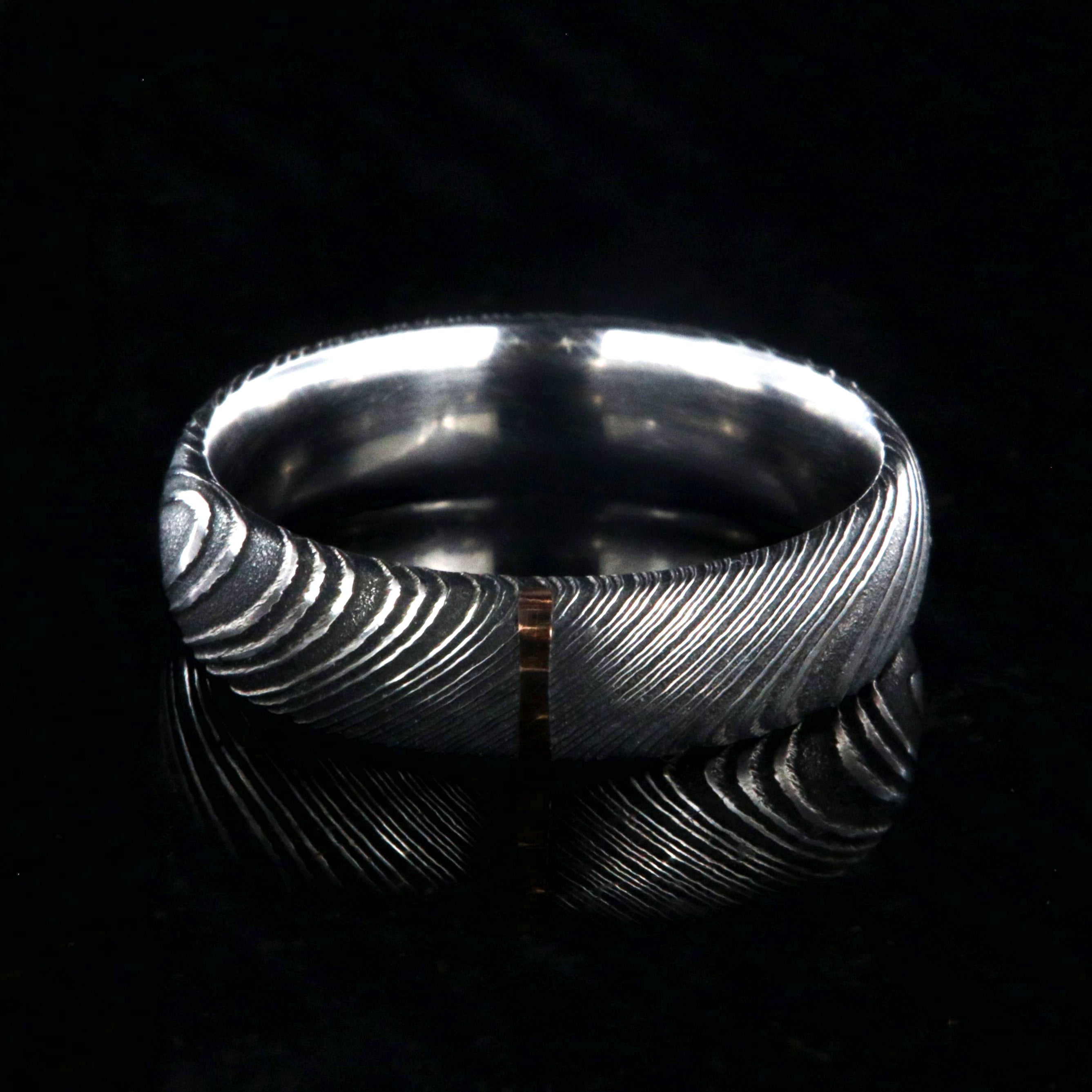 Damascus Steel Ring | The Nobleman - Luxurien