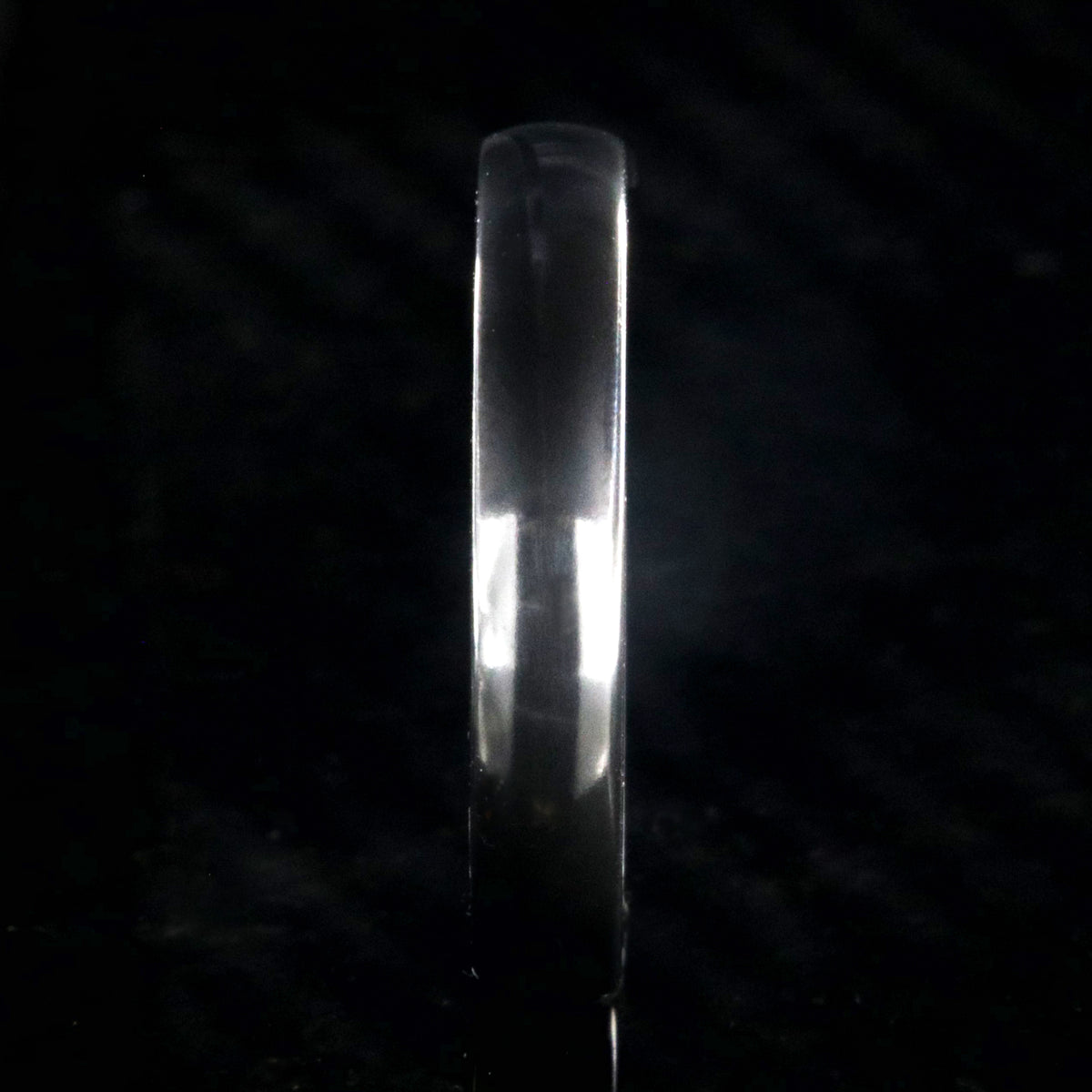 4mm Black Zirconium Wedding Band